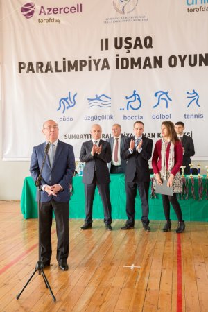 Azercell-in dəstəyi ilə II Uşaq Paralimpiya Oyunları keçirilib Azercell-in dəstəyi ilə II Uşaq Paralimpiya Oyunları keçirilib