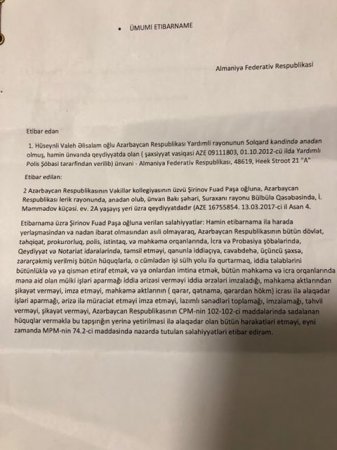 "Necə ola bilər ki, konsulluğun verdiyi etibarnaməni bank saxta sayır?"