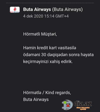 "Buta Airways" müştəriyə necə problem yaradır...