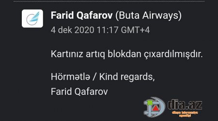 "Buta Airways" müştəriyə necə problem yaradır...