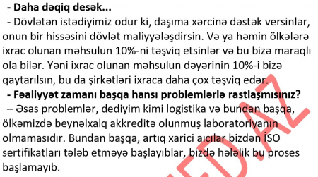 İran Azərbaycan meyvəsini daşımağa imkan vermir, «AZAL» da 5 qat baha daşıyır