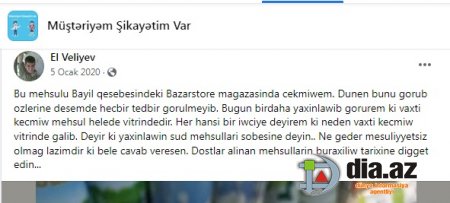 `Bazar Store` vətəndaşları ÖLDÜRMƏK İSTƏYİR?