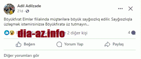 "Sayğısızlıqla üzləşmək istəmirsinizsə, `Böyükfırat`a üz tutmayın..."