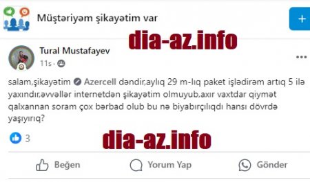 `Azercell` qiyməti qaldırdı, keyfiyyəti saldı...