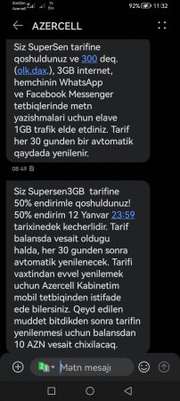 “Azercell”in etdikləri artıq OĞURLUQDUR...