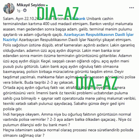 "Niyə bu bank məni öz pulumun dilənçisi edir?"