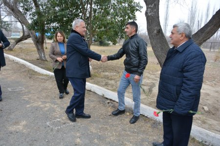 Tərtər Rayon İcra Hakimiyyətinin başçısı Müstəqim Məmmədovun növbəti səyyar-qəbul görüşü Ağkənd kəndində keçirilib