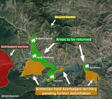 Qazaxın 3 kəndi təhvil verilir: Artıq tərəflər bəyanat imzalayıblar