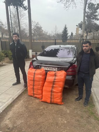 Polis 80 kiloqramlıq narkotik yükünü ƏLƏ KEÇİRDİ