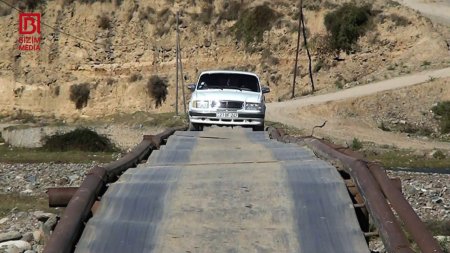 45 ildir qəzalı vəziyyətdə olan körpü UÇDU