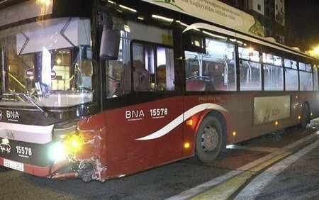 Piyada keçidində məktəblini vurub öldürən “Bakubus” sürücüsü 