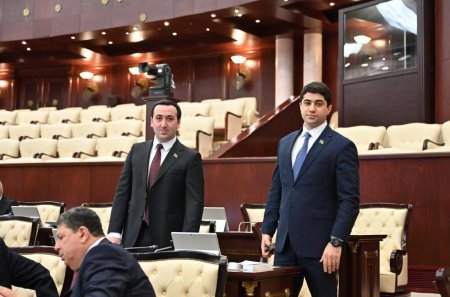 Gənc deputatlar Milli Məclisi PODİUMLA qarışdırıb POZ VERİRLƏR... Gənc deputatlar Milli Məclisi PODİUMLA qarışdırıb POZ VERİRLƏR...